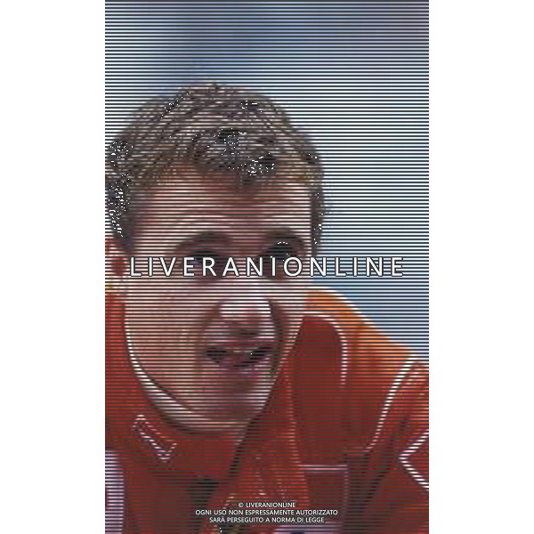 RETROSPETTIVA EDDIE IRVINE PILOTA F1 NELLA FOTO EDDIE IRVINE NEL 1998 CON LA FERRARI F 300 AG ALDO LIVERANI SAS