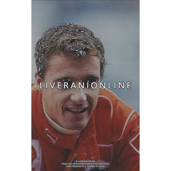 RETROSPETTIVA EDDIE IRVINE PILOTA F1 NELLA FOTO EDDIE IRVINE NEL 1998 CON LA FERRARI F 300 AG ALDO LIVERANI SAS