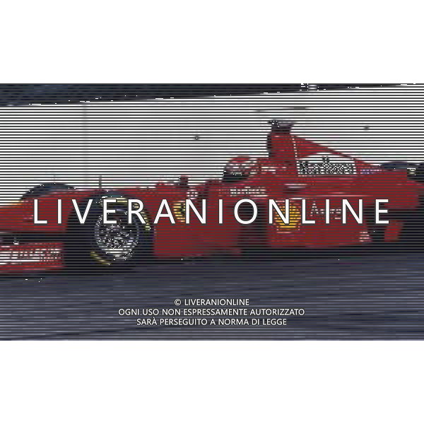 RETROSPETTIVA EDDIE IRVINE PILOTA F1 NELLA FOTO EDDIE IRVINE NEL 1998 CON LA FERRARI F 300 AG ALDO LIVERANI SAS