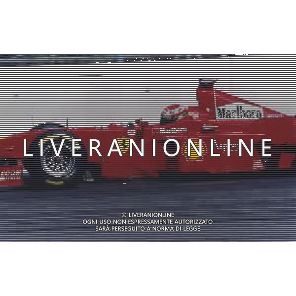RETROSPETTIVA EDDIE IRVINE PILOTA F1 NELLA FOTO EDDIE IRVINE NEL 1998 CON LA FERRARI F 300 AG ALDO LIVERANI SAS