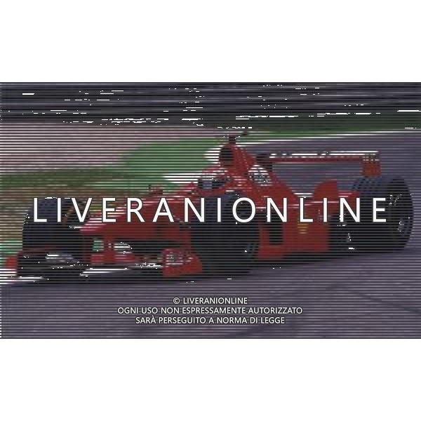 RETROSPETTIVA EDDIE IRVINE PILOTA F1 NELLA FOTO EDDIE IRVINE NEL 1998 CON LA FERRARI F 300 AG ALDO LIVERANI SAS