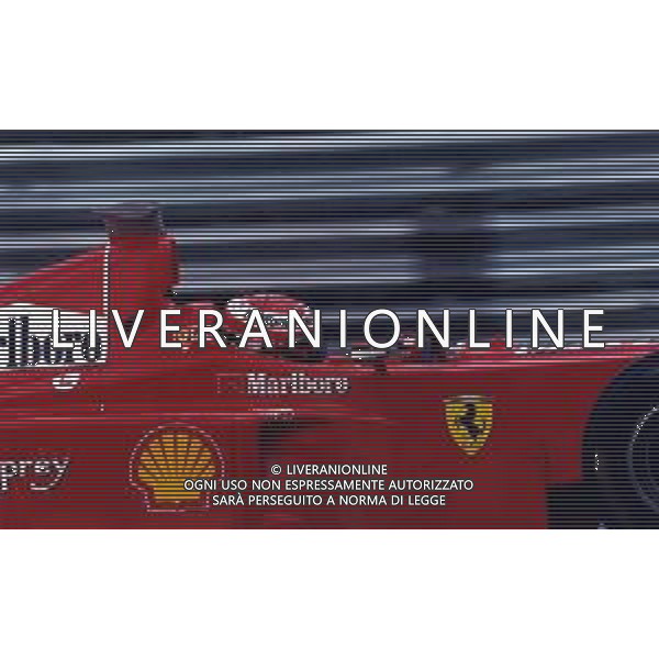RETROSPETTIVA EDDIE IRVINE PILOTA F1 NELLA FOTO EDDIE IRVINE NEL 1998 CON LA FERRARI F 300 AG ALDO LIVERANI SAS