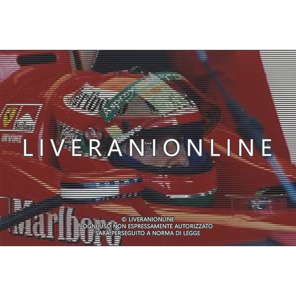 RETROSPETTIVA EDDIE IRVINE PILOTA F1 NELLA FOTO EDDIE IRVINE NEL 1998 CON LA FERRARI F 300 AG ALDO LIVERANI SAS