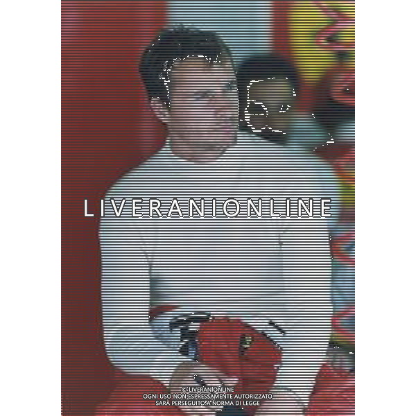 RETROSPETTIVA EDDIE IRVINE PILOTA F1 NELLA FOTO EDDIE IRVINE NEL 1998 CON LA FERRARI F 300 AG ALDO LIVERANI SAS
