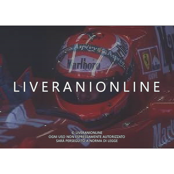 RETROSPETTIVA EDDIE IRVINE PILOTA F1 NELLA FOTO EDDIE IRVINE NEL 1998 CON LA FERRARI F 300 AG ALDO LIVERANI SAS