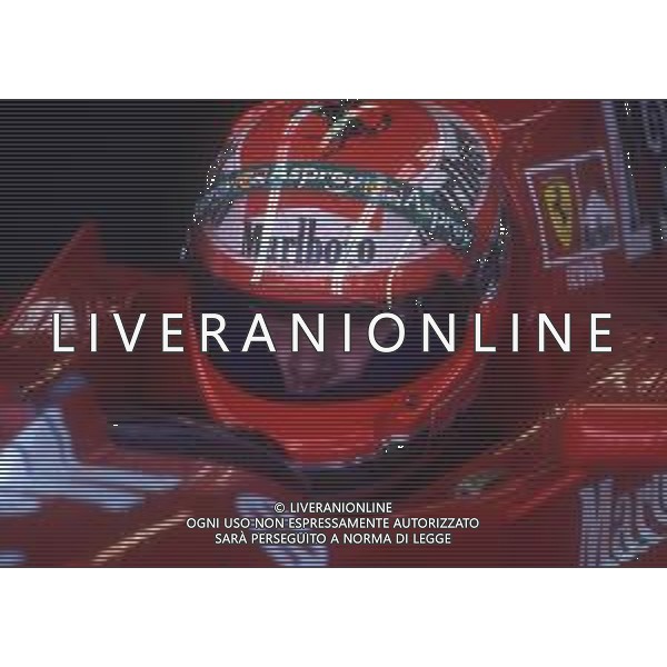 RETROSPETTIVA EDDIE IRVINE PILOTA F1 NELLA FOTO EDDIE IRVINE NEL 1998 CON LA FERRARI F 300 AG ALDO LIVERANI SAS