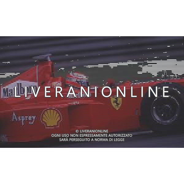 RETROSPETTIVA EDDIE IRVINE PILOTA F1 NELLA FOTO EDDIE IRVINE NEL 1998 CON LA FERRARI F 300 AG ALDO LIVERANI SAS
