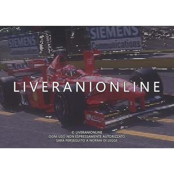 RETROSPETTIVA EDDIE IRVINE PILOTA F1 NELLA FOTO EDDIE IRVINE NEL 1998 CON LA FERRARI F 300 AG ALDO LIVERANI SAS