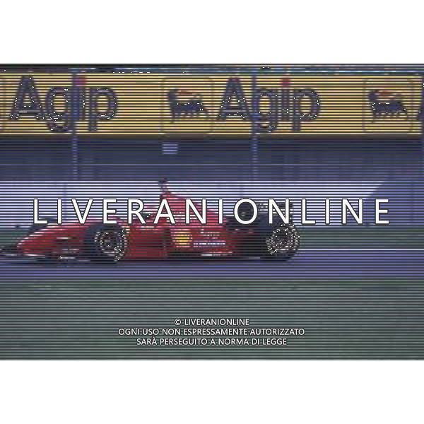 RETROSPETTIVA EDDIE IRVINE PILOTA F1 NELLA FOTO EDDIE IRVINE NEL 1996 AG ALDO LIVERANI SAS