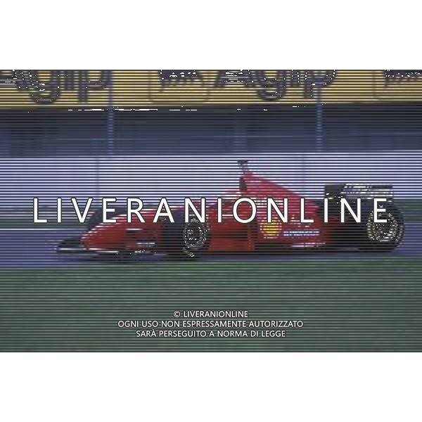 RETROSPETTIVA EDDIE IRVINE PILOTA F1 NELLA FOTO EDDIE IRVINE NEL 1996 AG ALDO LIVERANI SAS