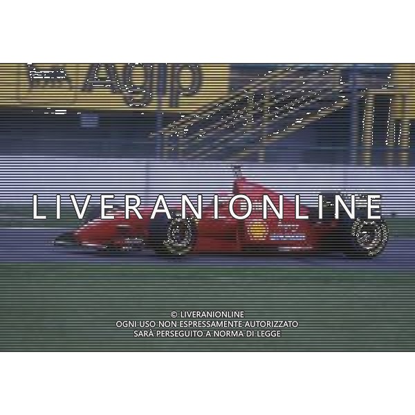 RETROSPETTIVA EDDIE IRVINE PILOTA F1 NELLA FOTO EDDIE IRVINE NEL 1996 AG ALDO LIVERANI SAS