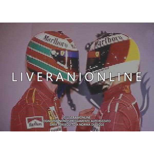 RETROSPETTIVA EDDIE IRVINE PILOTA F1 NELLA FOTO EDDIE IRVINE NEL 1996 AG ALDO LIVERANI SAS