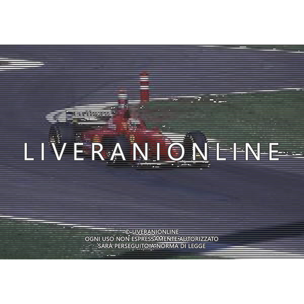 RETROSPETTIVA EDDIE IRVINE PILOTA F1 NELLA FOTO EDDIE IRVINE NEL 1996 AG ALDO LIVERANI SAS