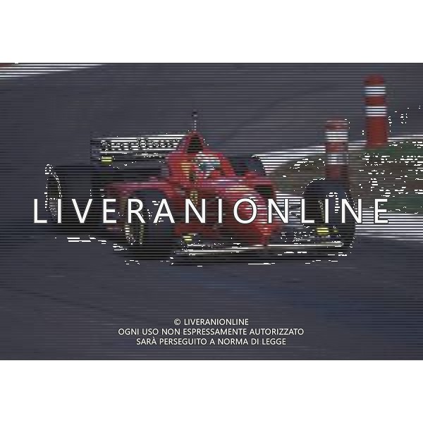 RETROSPETTIVA EDDIE IRVINE PILOTA F1 NELLA FOTO EDDIE IRVINE NEL 1996 AG ALDO LIVERANI SAS