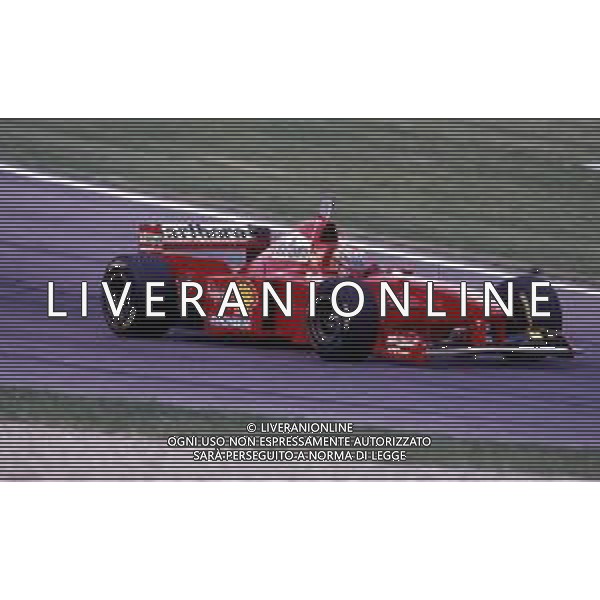 RETROSPETTIVA EDDIE IRVINE PILOTA F1 NELLA FOTO EDDIE IRVINE NEL 1996 AG ALDO LIVERANI SAS