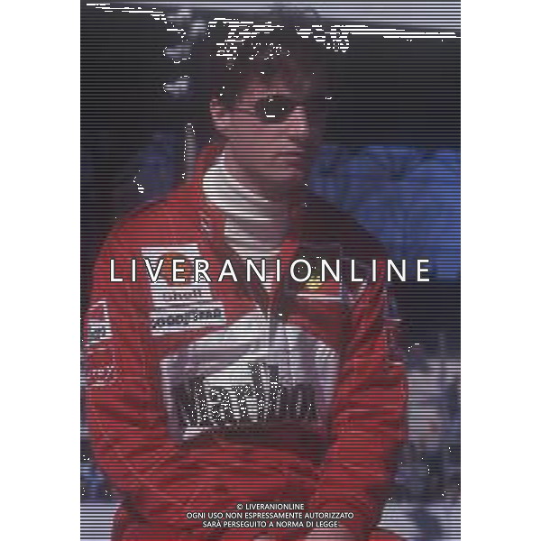 RETROSPETTIVA EDDIE IRVINE PILOTA F1 NELLA FOTO EDDIE IRVINE NEL 1997 CON LA FERRARI F 310 B AG ALDO LIVERANI SAS 