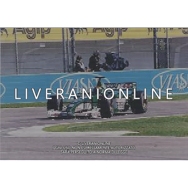 RETROSPETTIVA EDDIE IRVINE PILOTA F1 NELLA FOTO EDDIE IRVINE NEL 2000 SULLA JAGUAR AG ALDO LIVERANI SAS  
