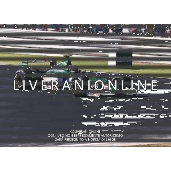 RETROSPETTIVA EDDIE IRVINE PILOTA F1 NELLA FOTO EDDIE IRVINE NEL 2000 SULLA JAGUAR AG ALDO LIVERANI SAS  