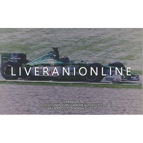 RETROSPETTIVA EDDIE IRVINE PILOTA F1 NELLA FOTO EDDIE IRVINE NEL 2000 SULLA JAGUAR AG ALDO LIVERANI SAS  