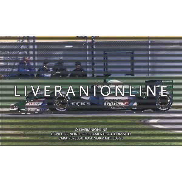 RETROSPETTIVA EDDIE IRVINE PILOTA F1 NELLA FOTO EDDIE IRVINE NEL 2000 SULLA JAGUAR AG ALDO LIVERANI SAS  