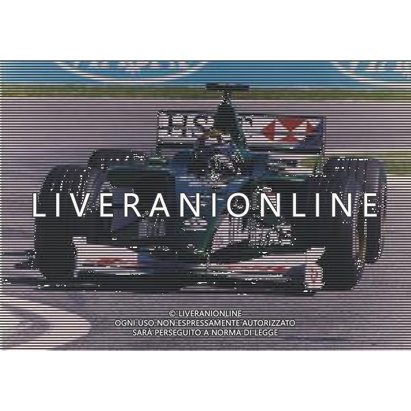RETROSPETTIVA EDDIE IRVINE PILOTA F1 NELLA FOTO EDDIE IRVINE NEL 2000 SULLA JAGUAR AG ALDO LIVERANI SAS  