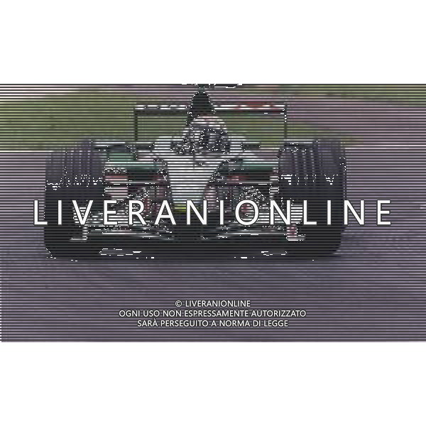 RETROSPETTIVA EDDIE IRVINE PILOTA F1 NELLA FOTO EDDIE IRVINE NEL 2001 SULLA JAGUAR AG ALDO LIVERANI SAS  
