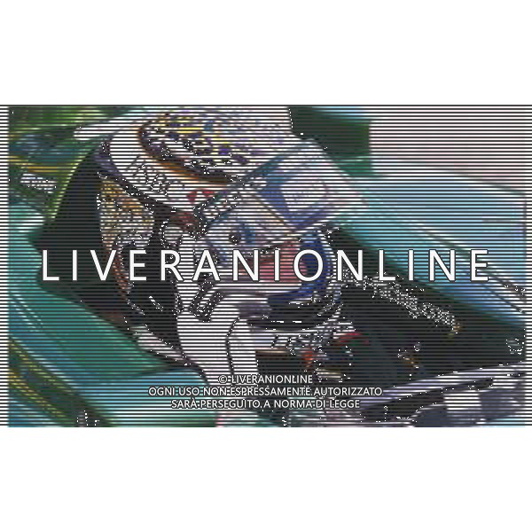 RETROSPETTIVA EDDIE IRVINE PILOTA F1 NELLA FOTO EDDIE IRVINE NEL 2001 SULLA JAGUAR AG ALDO LIVERANI SAS  