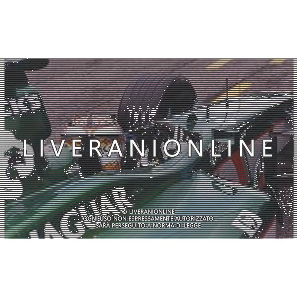 RETROSPETTIVA EDDIE IRVINE PILOTA F1 NELLA FOTO EDDIE IRVINE NEL 2001 SULLA JAGUAR AG ALDO LIVERANI SAS  