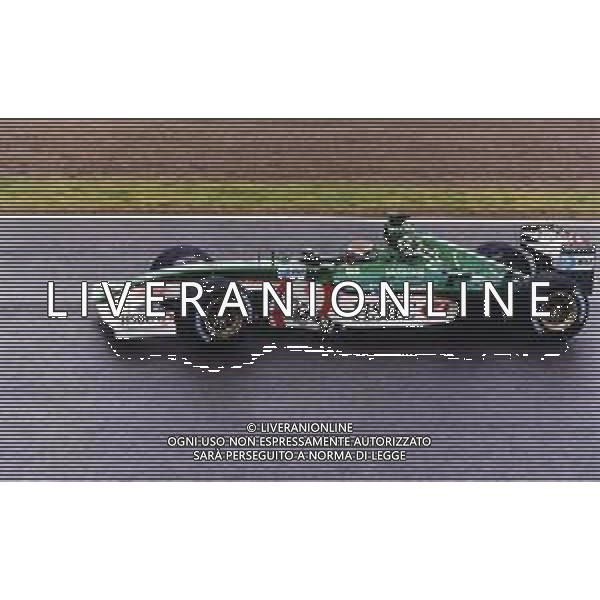 RETROSPETTIVA EDDIE IRVINE PILOTA F1 NELLA FOTO EDDIE IRVINE NEL 2002 SULLA JAGUAR R3 AG ALDO LIVERANI SAS  