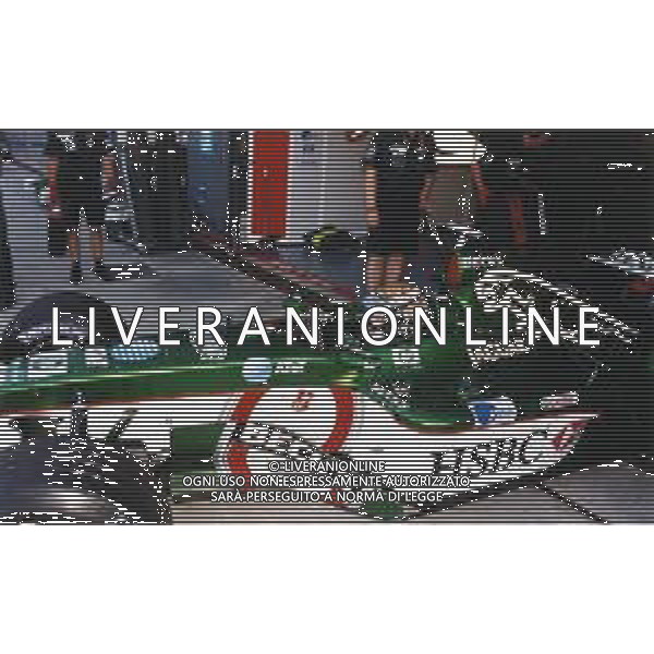 RETROSPETTIVA EDDIE IRVINE PILOTA F1 NELLA FOTO EDDIE IRVINE NEL 2002 SULLA JAGUAR R3 AG ALDO LIVERANI SAS  