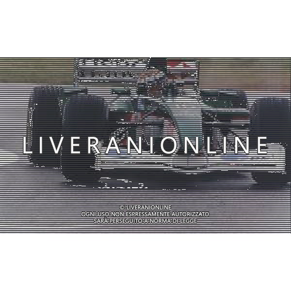 RETROSPETTIVA EDDIE IRVINE PILOTA F1 NELLA FOTO EDDIE IRVINE NEL 2002 SULLA JAGUAR R3 AG ALDO LIVERANI SAS  