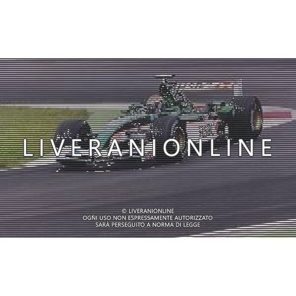 RETROSPETTIVA EDDIE IRVINE PILOTA F1 NELLA FOTO EDDIE IRVINE NEL 2002 SULLA JAGUAR R3 AG ALDO LIVERANI SAS  
