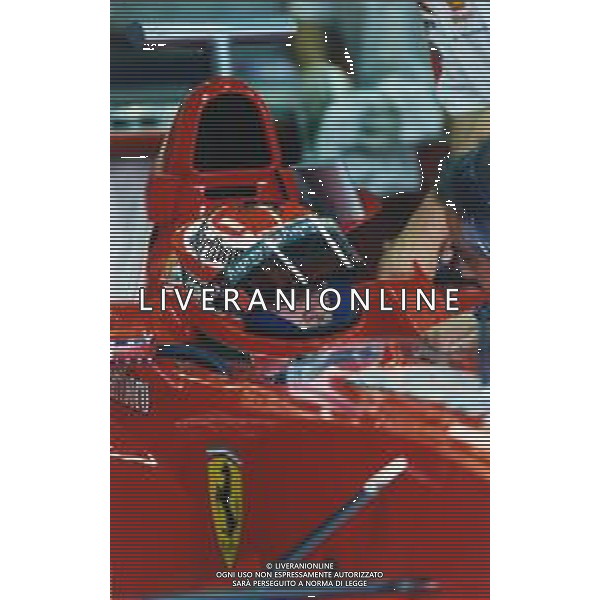 RETROSPETTIVA EDDIE IRVINE PILOTA F1 NELLA FOTO EDDIE IRVINE NEL 1997 CON LA FERRARI F 310 B AG ALDO LIVERANI SAS 
