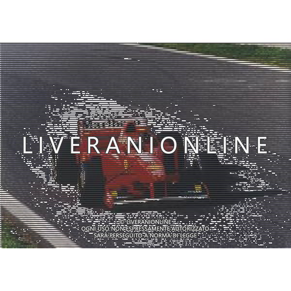 RETROSPETTIVA EDDIE IRVINE PILOTA F1 NELLA FOTO EDDIE IRVINE NEL 1997 CON LA FERRARI F 310 B AG ALDO LIVERANI SAS 