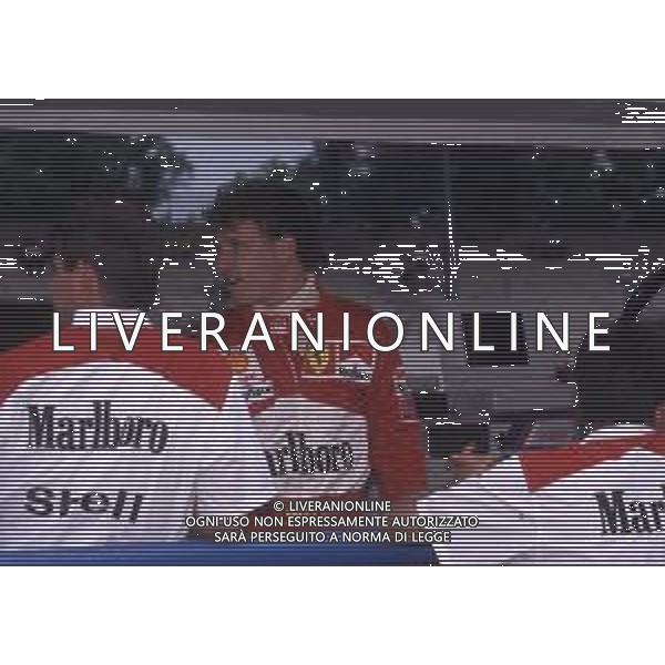 RETROSPETTIVA EDDIE IRVINE PILOTA F1 NELLA FOTO EDDIE IRVINE NEL 1997 CON LA FERRARI F 310 B AG ALDO LIVERANI SAS 