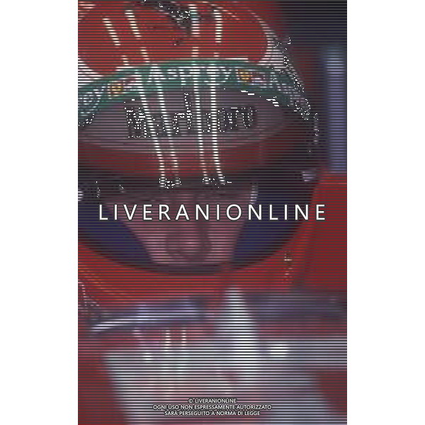 RETROSPETTIVA EDDIE IRVINE PILOTA F1 NELLA FOTO EDDIE IRVINE NEL 1997 CON LA FERRARI F 310 B AG ALDO LIVERANI SAS 
