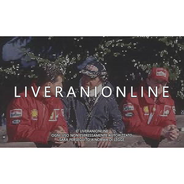 RETROSPETTIVA EDDIE IRVINE PILOTA F1 NELLA FOTO EDDIE IRVINE NEL 1997 CON LA FERRARI F 310 B AG ALDO LIVERANI SAS 