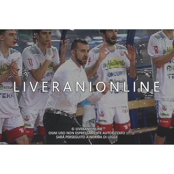 14 04 2019 LE NATURELLE-MONTEGRANARO BASKET SERIE A2 NELLA FOTO EMANUELE DI PAOLANTONIO ALLENATORE IMOLA © SANNA / AGENZIA ALDO LIVERANI SAS