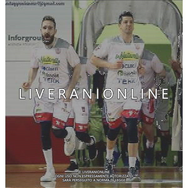 14 04 2019 LE NATURELLE-MONTEGRANARO BASKET SERIE A2 NELLA FOTO EMANUELE ROSSI E PATRICIO PRATO IMOLA © SANNA / AGENZIA ALDO LIVERANI SAS