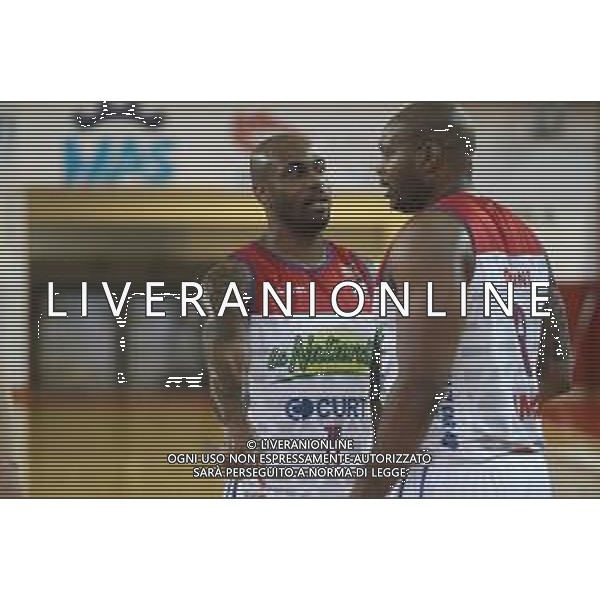 14 04 2019 LE NATURELLE-MONTEGRANARO BASKET SERIE A2 NELLA FOTO TIMOTHY BOWERS E B.J. RAYMOND IMOLA © SANNA / AGENZIA ALDO LIVERANI SAS