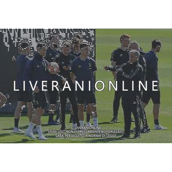 15.04.2019-Torino Allenamento Juventus Champions League La Continassa ©Falzone/Agenzia Aldo Liverani NELLA FOTO : Cristiano Ronaldo e Paulo Dybala