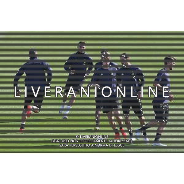 15.04.2019-Torino Allenamento Juventus Champions League La Continassa ©Falzone/Agenzia Aldo Liverani NELLA FOTO : Cristiano Ronaldo