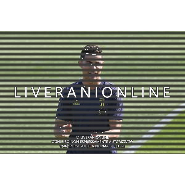 15.04.2019-Torino Allenamento Juventus Champions League La Continassa ©Falzone/Agenzia Aldo Liverani NELLA FOTO : Cristiano Ronaldo