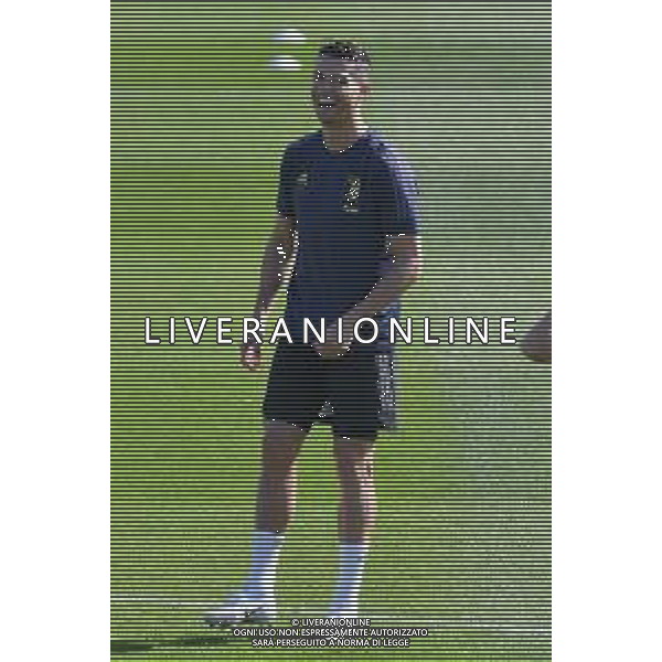 15.04.2019-Torino Allenamento Juventus Champions League La Continassa ©Falzone/Agenzia Aldo Liverani NELLA FOTO : Cristiano Ronaldo