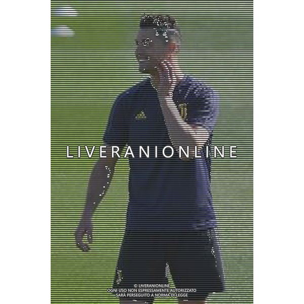 15.04.2019-Torino Allenamento Juventus Champions League La Continassa ©Falzone/Agenzia Aldo Liverani NELLA FOTO : Cristiano Ronaldo