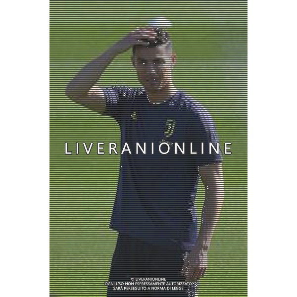 15.04.2019-Torino Allenamento Juventus Champions League La Continassa ©Falzone/Agenzia Aldo Liverani NELLA FOTO : Cristiano Ronaldo