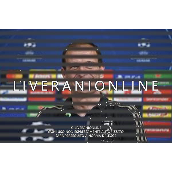 15.04.2019-Torino Conferenza Stampa Juventus Champions League Allianz Stadium ©Falzone/Agenzia Aldo Liverani NELLA FOTO : Massimiliano Allegri