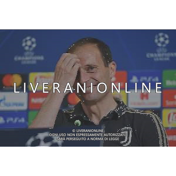 15.04.2019-Torino Conferenza Stampa Juventus Champions League Allianz Stadium ©Falzone/Agenzia Aldo Liverani NELLA FOTO : Massimiliano Allegri