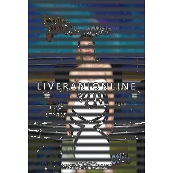 Cologno Monzese ( MI ) 15/04/2019 Mediaset - Photocall Striscia la Notizia Nella foto: Michelle Hunziker PH Lauro Montagnini AG ALDO LIVERANI SAS