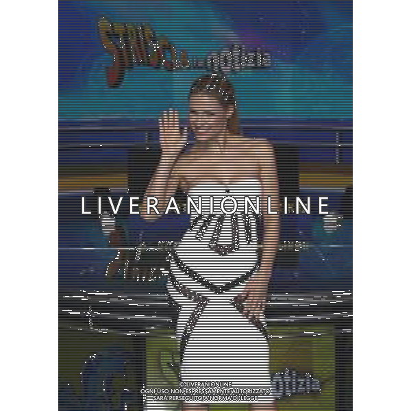 Cologno Monzese ( MI ) 15/04/2019 Mediaset - Photocall Striscia la Notizia Nella foto: Michelle Hunziker PH Lauro Montagnini AG ALDO LIVERANI SAS